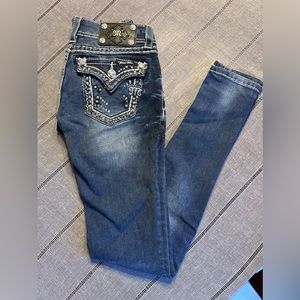 Miss Me Skinny Jeans, Size 25!